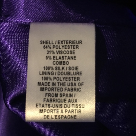 Milly Irena Doubleweave Coat in Violet - Picture 6 of 6